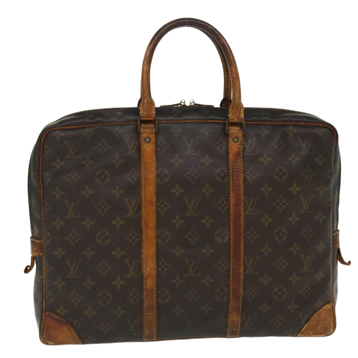 Louis Vuitton Monogram Porte Documents Voyage Business Bag M53361 Lv Auth Bs4165